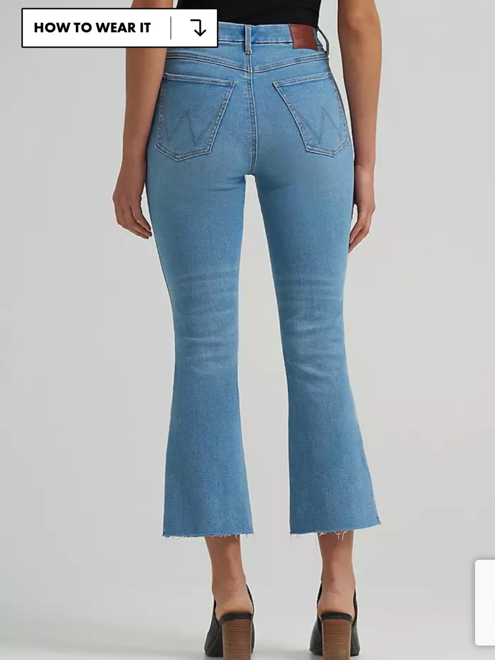 Wrangler High Rise Kick N Flare